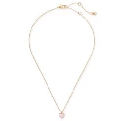 Promo 😀 Kate Spade New York Gold-Tone Birthstone Heart Pendant Necklace, 16 + 3 Extender Pearl 👏 -Kate Spade Shop unnamed file 11