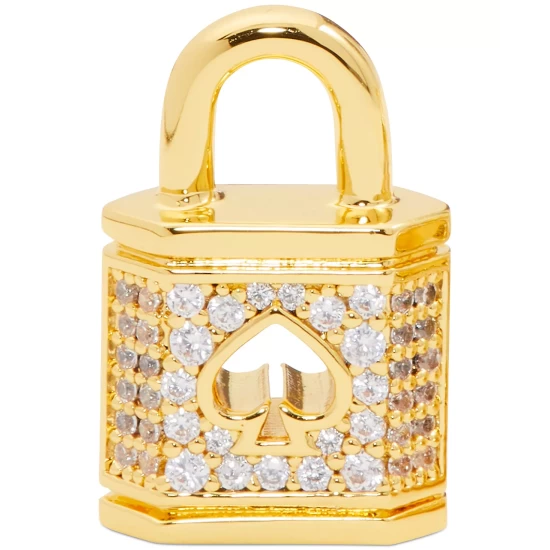 Outlet 🥰 Kate Spade New York Gold-Tone Pavé & Gemstone Heart Pendant Necklace, 18 + 3 Extender Pink Multi 👏 3 Outlet 🥰 Kate Spade New York Gold-Tone Pavé & Gemstone Heart Pendant Necklace, 18 + 3 Extender Pink Multi 👏