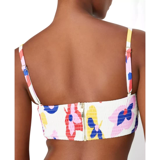 Best reviews of ๐ Kate Spade New York ๐ฉ Women's Smocked Underwire Bralette ๐ Bikini Top Ivory Multi ๐ 5 Best reviews of ๐ Kate Spade New York ๐ฉ Women's Smocked Underwire Bralette ๐ Bikini Top Ivory Multi ๐ - Image 3