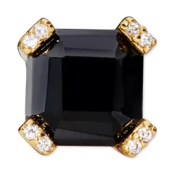 Discount 😀 Kate Spade New York Pavé & Square Cubic Zirconia Stud Earrings Jet/gold 😍 -Kate Spade Shop unnamed file 36