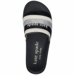 Outlet 🔔 Kate Spade New York 👩 Women's Buttercup Pool Slides Parch/black 🥰 -Kate Spade Shop unnamed file 424