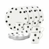 Buy 🤩 Kate Spade New York All In Good Taste Deco Dot 12-Pc. Set, Service For 4 White 😉 -Kate Spade Shop unnamed file 466