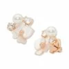 Buy 😀 Kate Spade New York Gold-Tone Cubic Zirconia, Imitation Pearl & 👩 Mother-of-Pearl Flower Cluster Stud Earrings White Multi 🔥 -Kate Spade Shop unnamed file 479