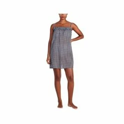Promo ❤️ Kate Spade New York 👩 Women's Cotton Check-Print Cover-Up Mini 👗 Dress Black ⭐ -Kate Spade Shop unnamed file 485
