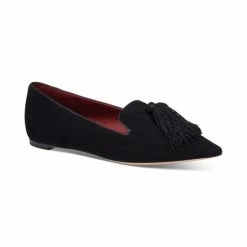 Wholesale 👏 Kate Spade New York 👩 Women's Adore Tassel Pointed-Toe Loafer Flats Deep Rubine 🌟