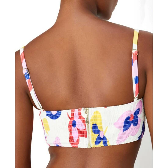 Best reviews of ๐ Kate Spade New York ๐ฉ Women's Smocked Underwire Bralette ๐ Bikini Top Ivory Multi ๐ 4 Best reviews of ๐ Kate Spade New York ๐ฉ Women's Smocked Underwire Bralette ๐ Bikini Top Ivory Multi ๐ - Image 2