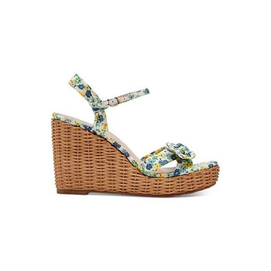 Best Pirce 👏 Kate Spade New York 👩 Women's Patio Espadrille Wedge 🩴 Sandals Floral Medley 👏 4 Best Pirce 👏 Kate Spade New York 👩 Women's Patio Espadrille Wedge 🩴 Sandals Floral Medley 👏 - Image 2