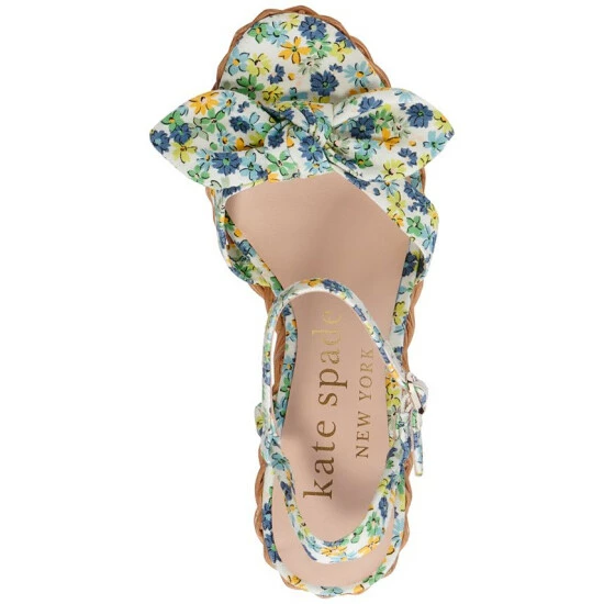 Best Pirce 👏 Kate Spade New York 👩 Women's Patio Espadrille Wedge 🩴 Sandals Floral Medley 👏 6 Best Pirce 👏 Kate Spade New York 👩 Women's Patio Espadrille Wedge 🩴 Sandals Floral Medley 👏 - Image 4