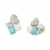 Buy 🎁 Kate Spade New York Silver-Tone Cubic Zirconia & Imitation Pearl Cluster Stud Earrings Multi 🔔 -Kate Spade Shop unnamed file 580