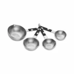 Brand new 🔔 Kate Spade New York All In Good Taste Deco Dot Measuring Cup Set Black 🛒