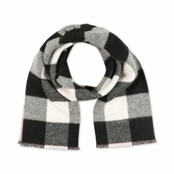 Best reviews of 🔔 Kate Spade New York 👩 Women's Buffalo Check Logo Wool Scarf Pink Multi 😀