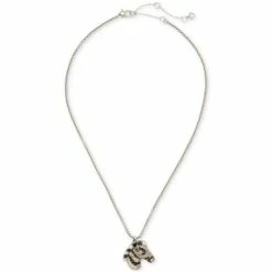 Top 10 🔔 Kate Spade New York Silver-Tone Pavé & Imitation Pearl Zebra Pendant Necklace, 17 + 3 Extender Black Multi. 🎉 -Kate Spade Shop unnamed file 610