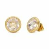 Top 10 🤩 Kate Spade New York Gold-Tone Crystal Round Stud Earrings Clear/gold. 🔔 -Kate Spade Shop unnamed file 616