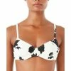 Cheap 👍 Kate Spade New York Printed Underwire 👙 Bikini Top Ivory ⌛