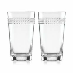 Brand new 🥰 Kate Spade New York Wickford Highball Glasses, Set Of 2 No Color ✨