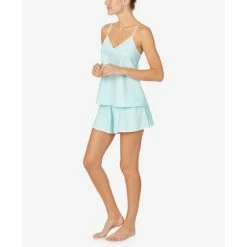 Promo 🔔 Kate Spade New York 👩 Women's Satin Camisole Tap Set With Eyelash Eye Mask Air ✨ -Kate Spade Shop unnamed file 645