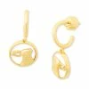 Promo 🔥 Kate Spade New York Gold-Tone Pavé & 👩 Mother-of-Pearl Rabbit Charm Huggie Hoop Earrings Cream Multi 🥰 -Kate Spade Shop unnamed file 647