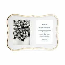 Top 10 ❤️ Kate Spade New York Crown Point Collection Gold-Plated Double Invitation Frame ✨