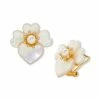 Outlet 🔔 Kate Spade New York Gold-Tone Cubic Zirconia, Imitation Pearl & 👩 Mother-of-Pearl Flower Statement Stud Earrings White Multi/gold 🛒 -Kate Spade Shop unnamed file 670