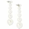 Hot Sale 🔥 Kate Spade New York Gold-Tone Graduated Imitation Pearl Drop Earrings Cream/silv 🥰 -Kate Spade Shop unnamed file 682