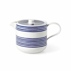 Hot Sale 🛒 Kate Spade New York Charlotte Street Teapot Blue And White 🥰
