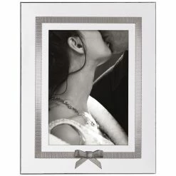 Promo 😍 Kate Spade New York Grace Avenue 5 X 7 Picture Frame Silver 👏