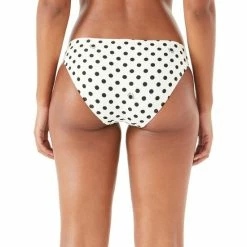 Promo ❤️ Kate Spade New York Polka-Dot Classic 👙 Bikini Bottoms Ivory/black ✔️ -Kate Spade Shop unnamed file 713